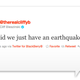 Image for article titled East Coast Earthquake? QUICK! To Twitter!